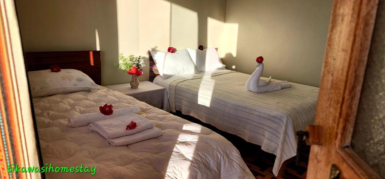 Tikawasi Homestay Comunidad Pueblo Isla Amantani José Luis Ocosuyo Bagian luar foto