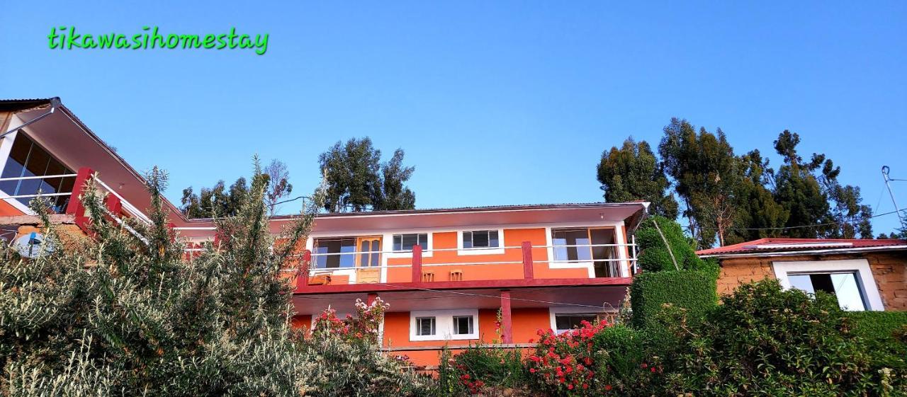 Tikawasi Homestay Comunidad Pueblo Isla Amantani José Luis Ocosuyo Bagian luar foto