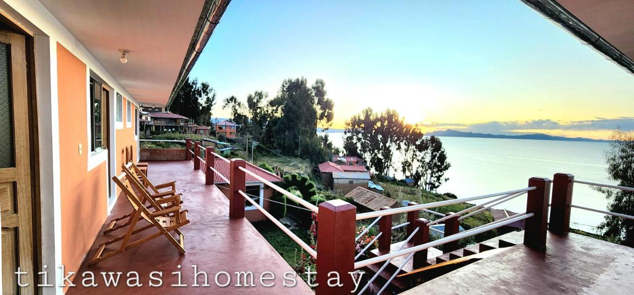 Tikawasi Homestay Comunidad Pueblo Isla Amantani José Luis Ocosuyo Bagian luar foto