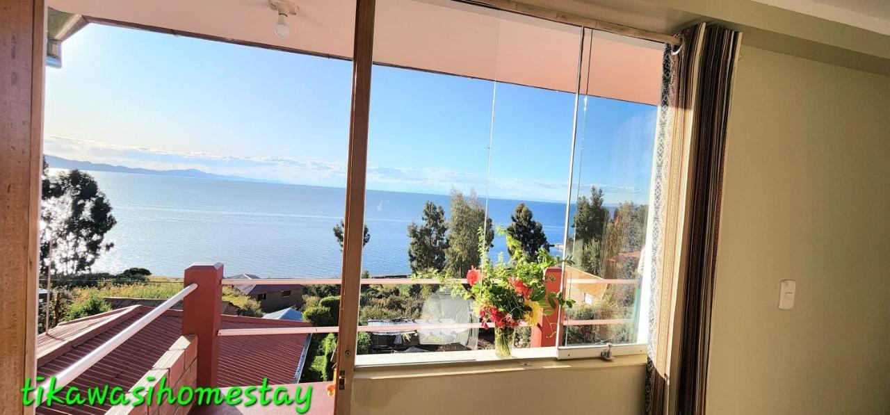 Tikawasi Homestay Comunidad Pueblo Isla Amantani José Luis Ocosuyo Bagian luar foto