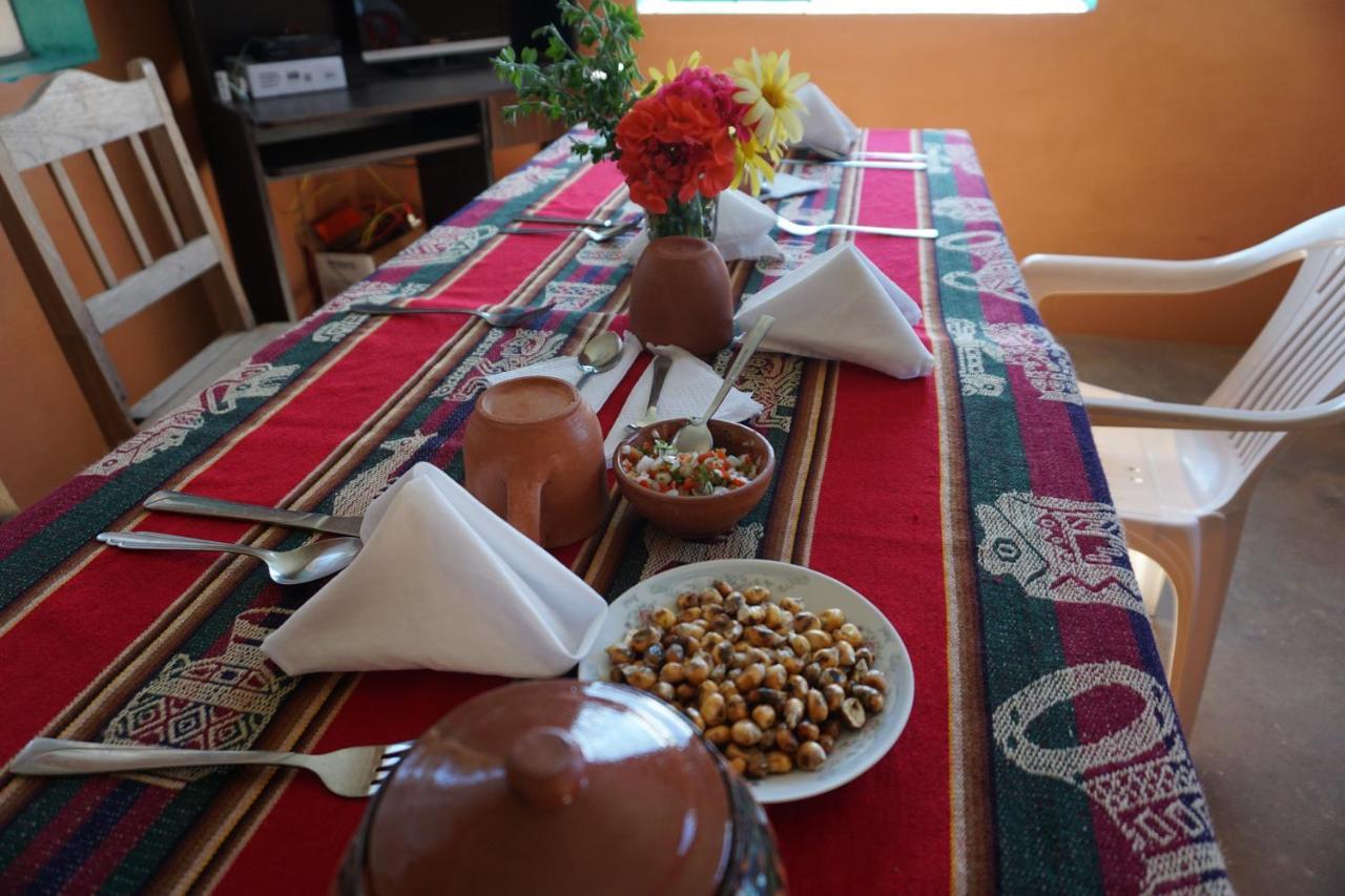 Tikawasi Homestay Comunidad Pueblo Isla Amantani José Luis Ocosuyo Bagian luar foto